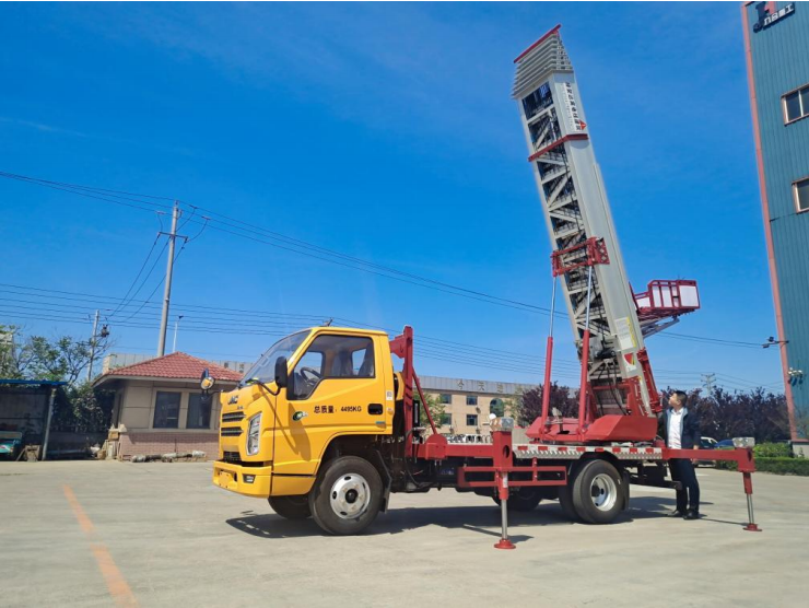 利川常年租赁32米云梯车